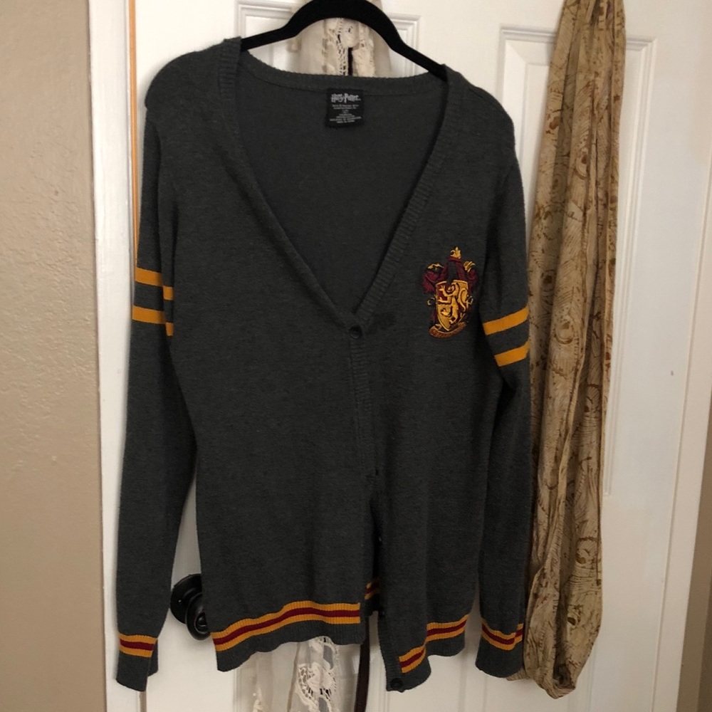 Harry Potter Gryffindor Cardigan Sweater
